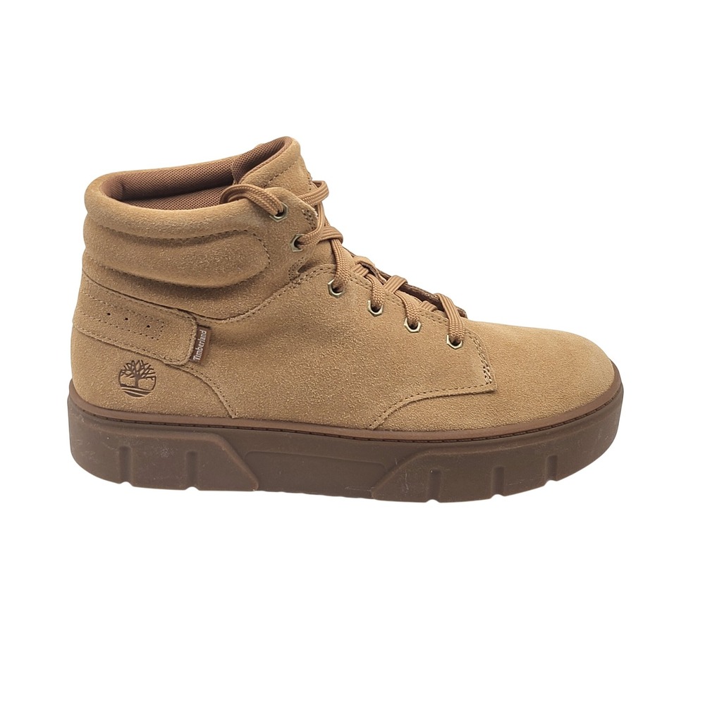 Timberland Laurel Court High Womens 8.5 Wheat Suede Boots TB0A27EKEW1